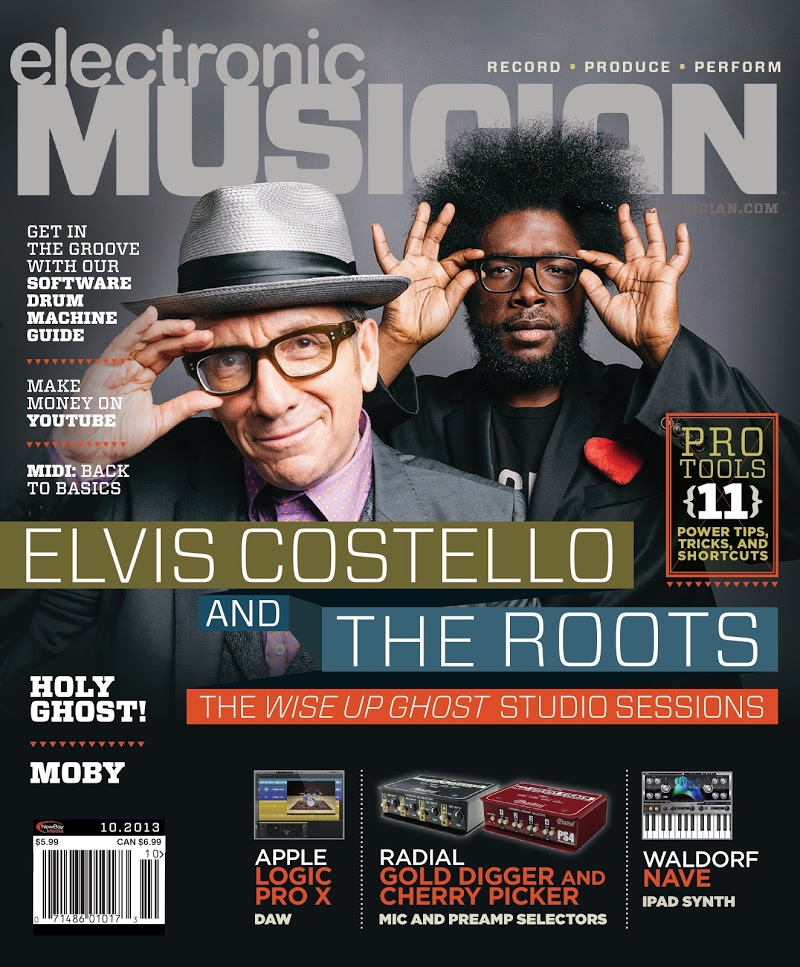 Electronic-Musician October 01, 2013 Issue Cover