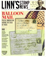 Linns-Stamp-News October 19, 2020 Issue Cover