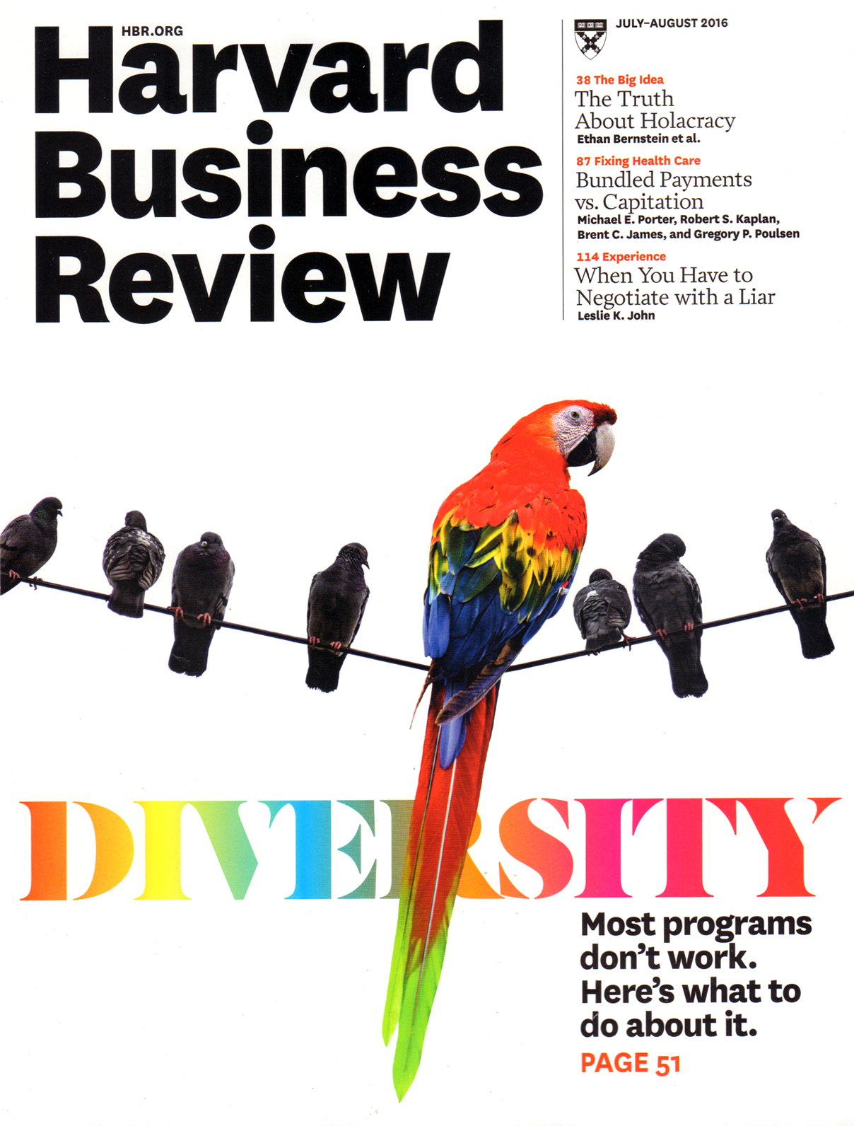 Harvard-Business-Review July 01, 2016 Issue Cover