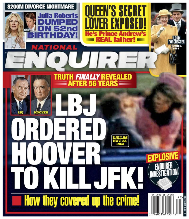 national-enquirer December 02, 2019 Issue Cover