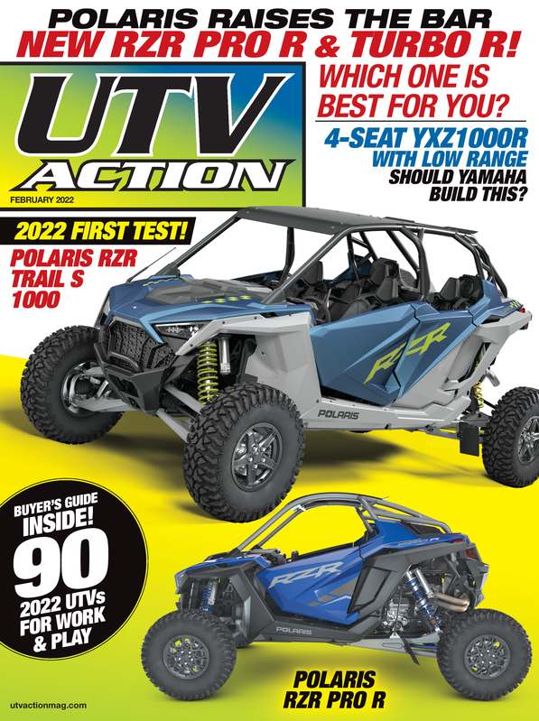 UTV-Action February 01, 2022 Issue Cover