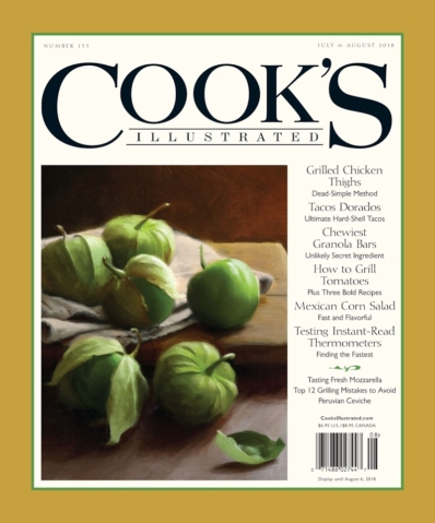 Cook's Illustrated July 01, 2018 Issue Cover