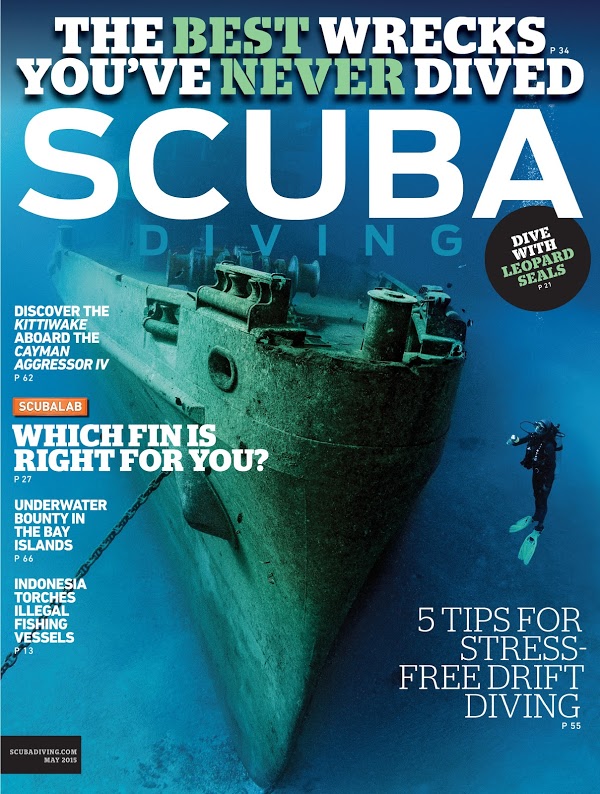 Scuba-Diving May 01, 2015 Issue Cover