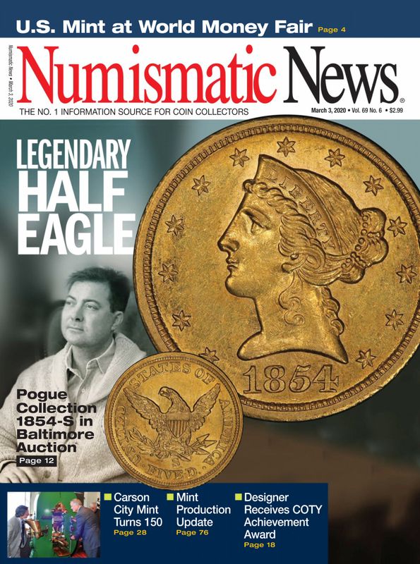 Numismatic-News March 03, 2020 Issue Cover