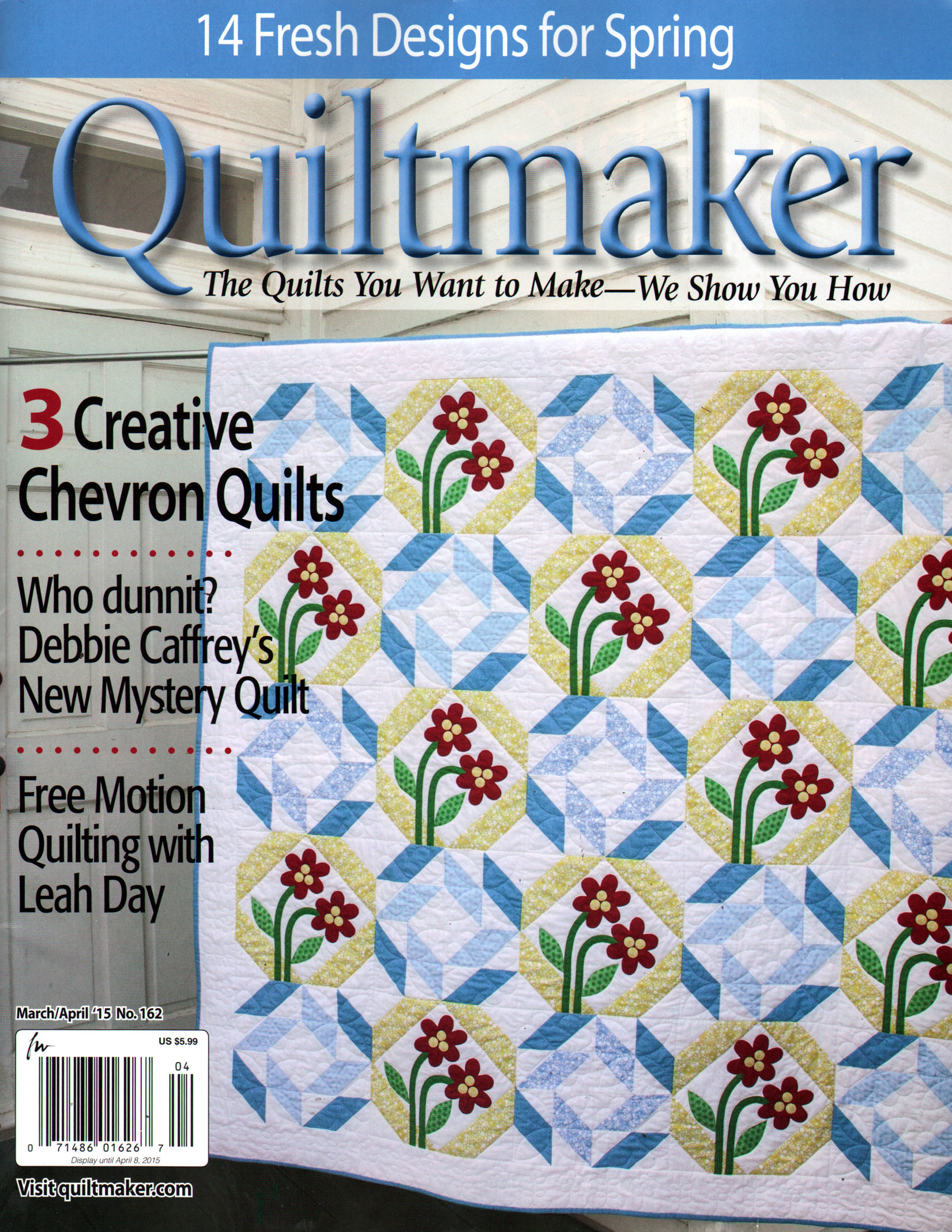 Quiltmaker March 01, 2015 Issue Cover