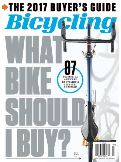 Bicycling April 01, 2017 Issue Cover