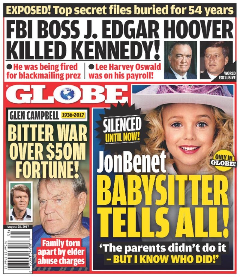 globe August 28, 2017 Issue Cover