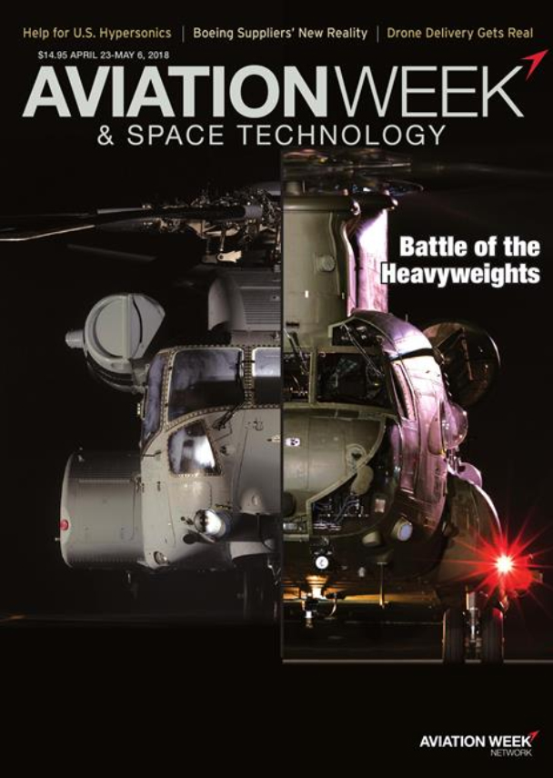Aviation-Week-and-Space-Technology April 23, 2018 Issue Cover