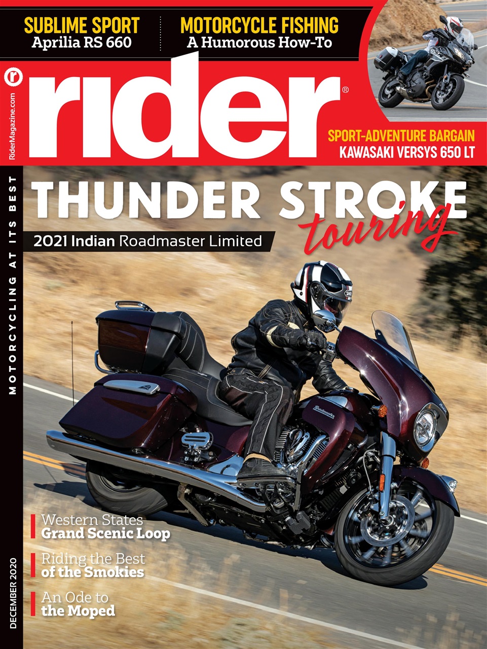 rider December 01, 2020 Issue Cover