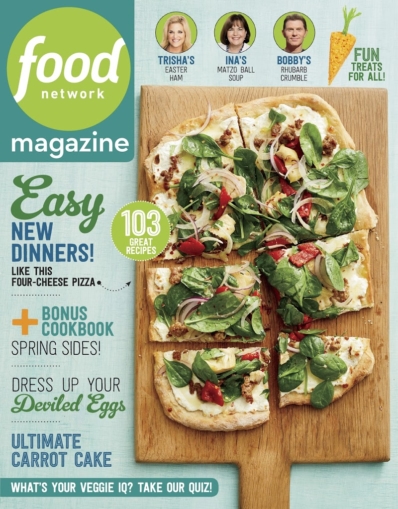 Food Network April 01, 2018 Issue Cover