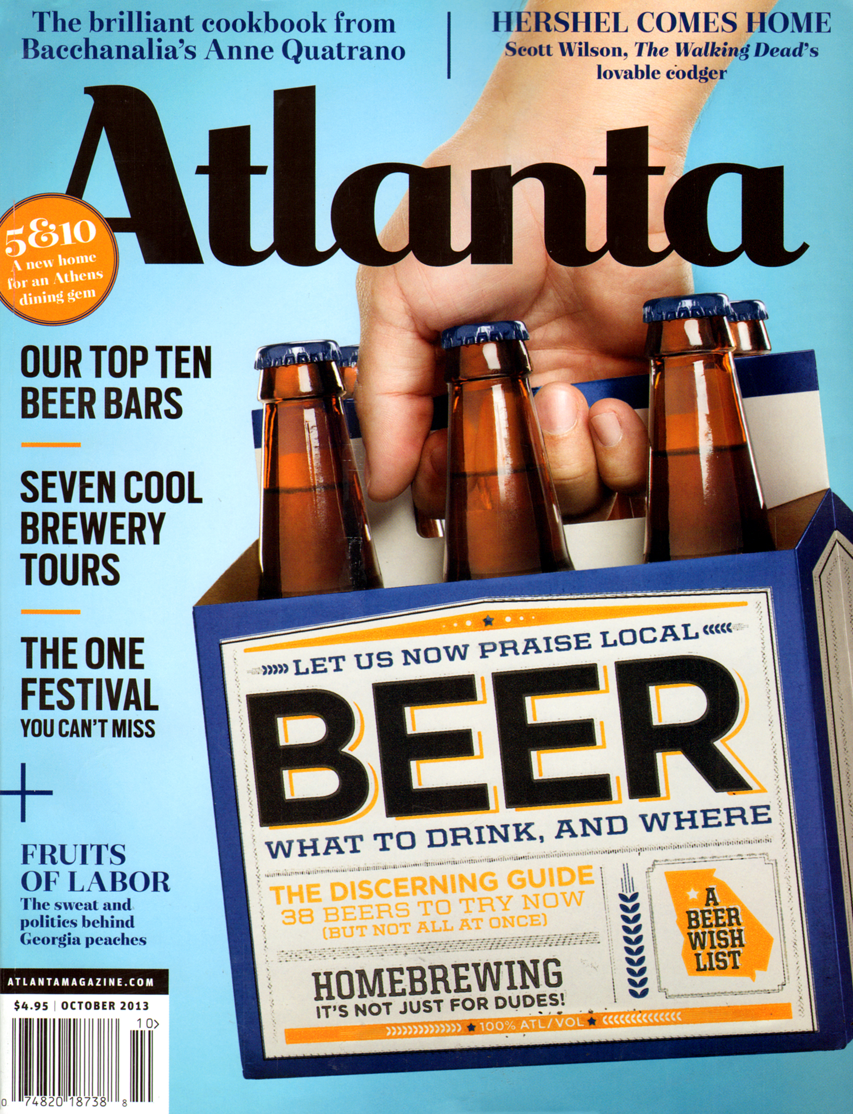 Atlanta-Magazine October 01, 2013 Issue Cover