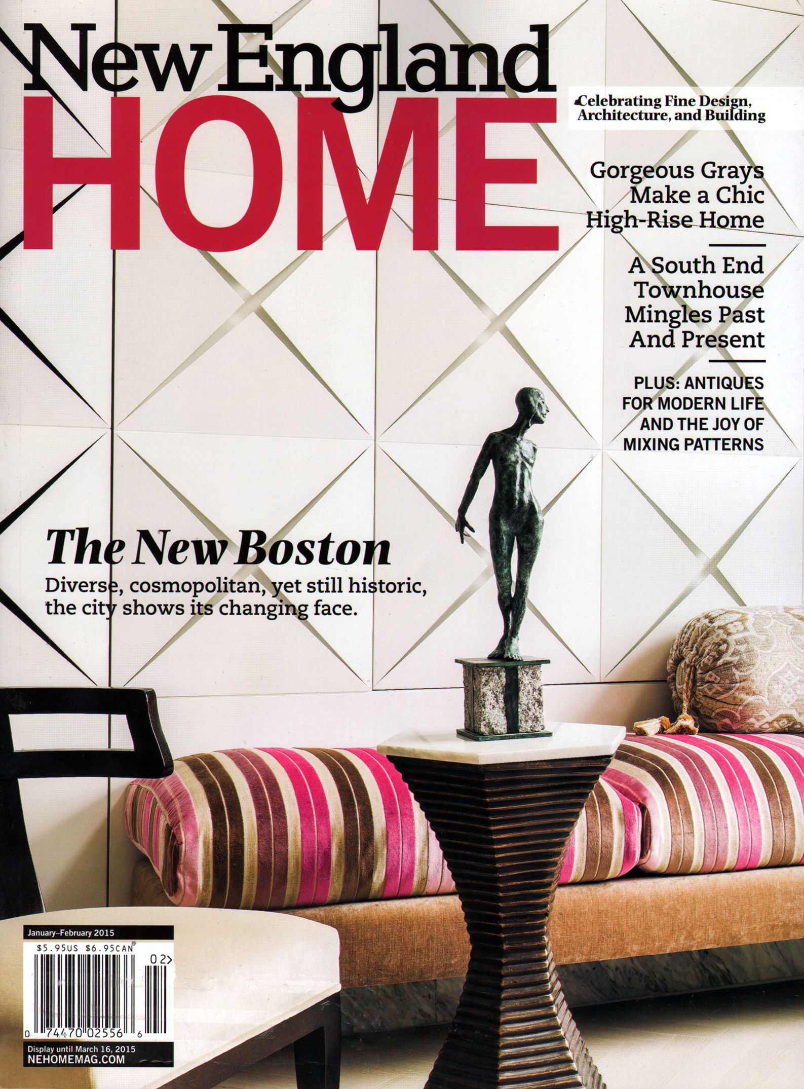 New-England-Home January 01, 2015 Issue Cover