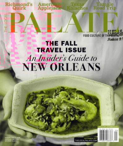 The Local Palate September 01, 2017 Issue Cover