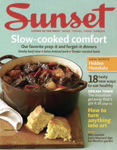 Sunset February 01, 2008 Issue Cover