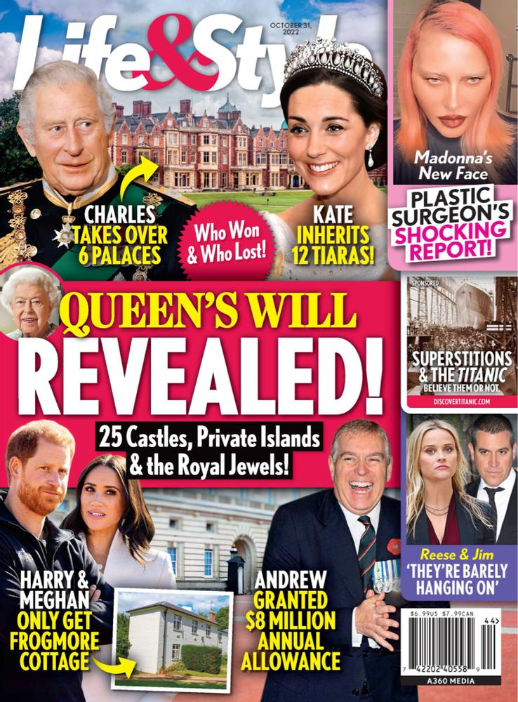 Life-and-Style-Weekly October 31, 2022 Issue Cover