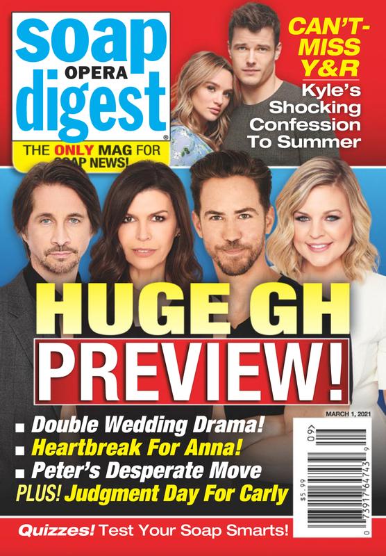 Soap-Opera-Digest March 01, 2021 Issue Cover