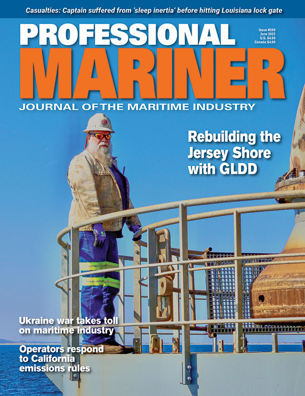 Professional-Mariner June 01, 2022 Issue Cover
