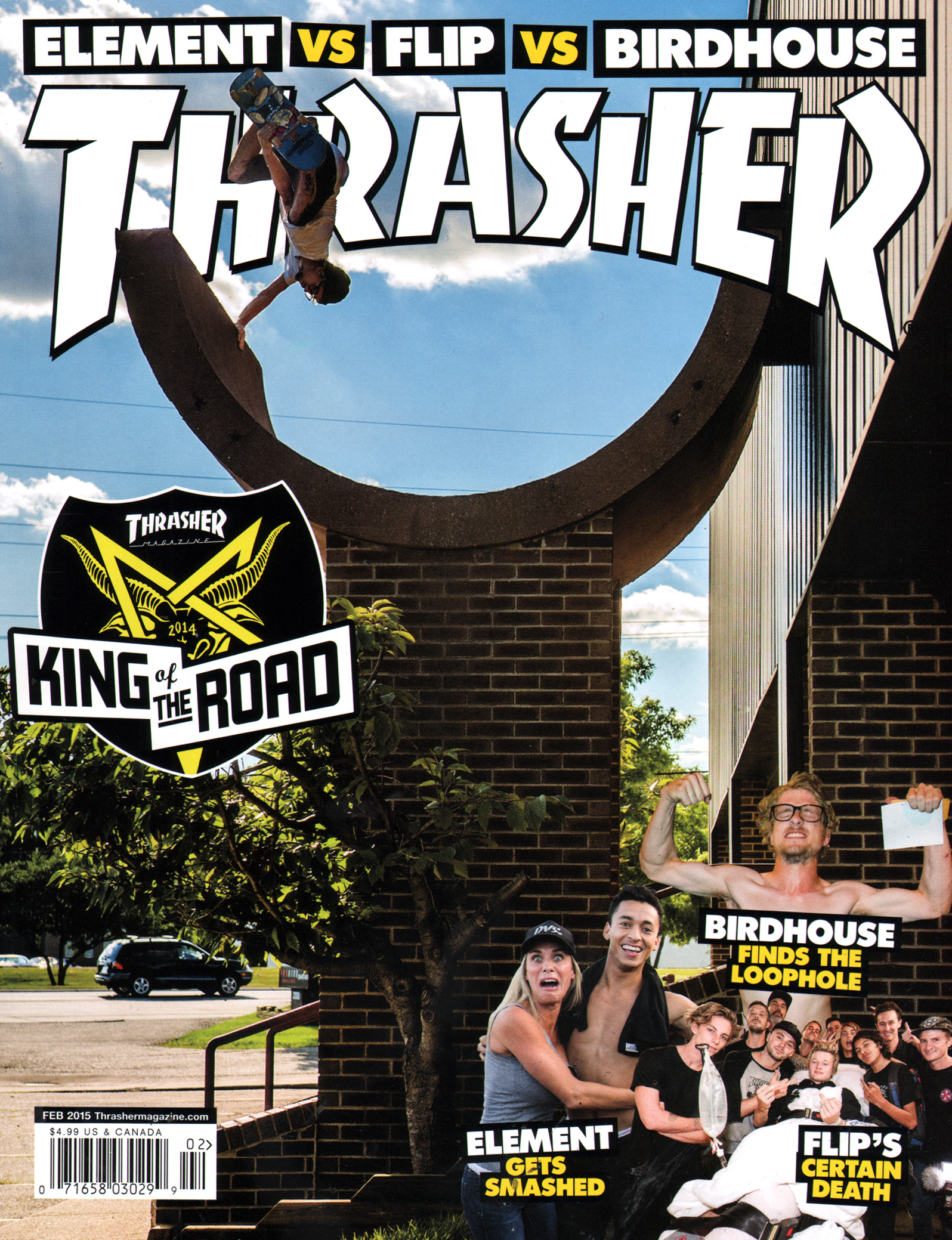 Thrasher February 01, 2015 Issue Cover
