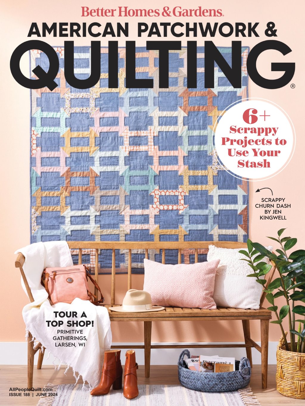 American-Patchwork-and-Quilting June 01, 2024 Issue Cover