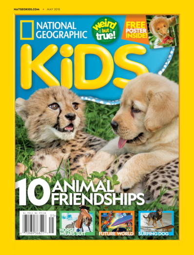 National Geographic Kids May 01, 2018 Issue Cover