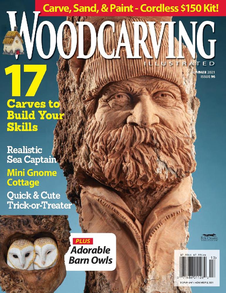 Wood-Carving-Illustrated September 01, 2021 Issue Cover