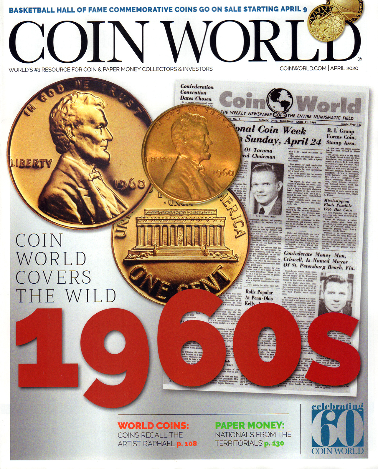 Coin-World-Weekly April 01, 2020 Issue Cover