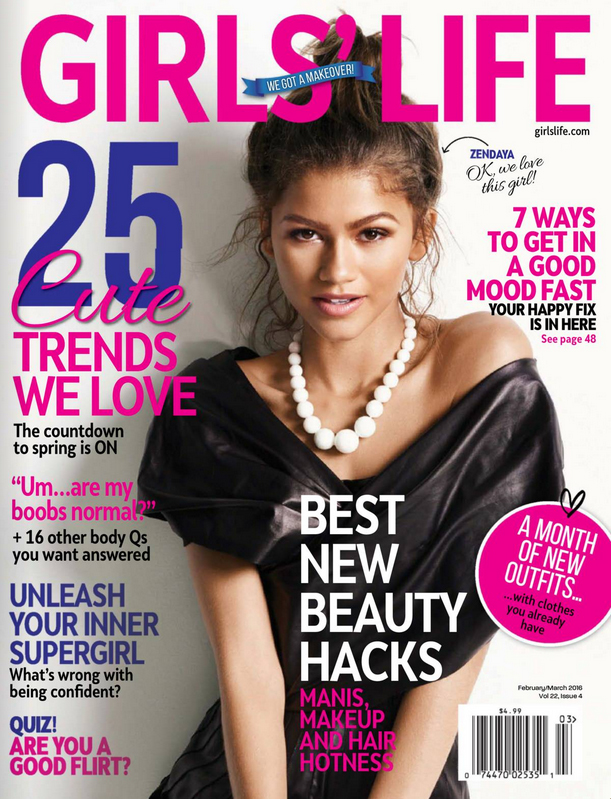 Girls-Life February 01, 2016 Issue Cover