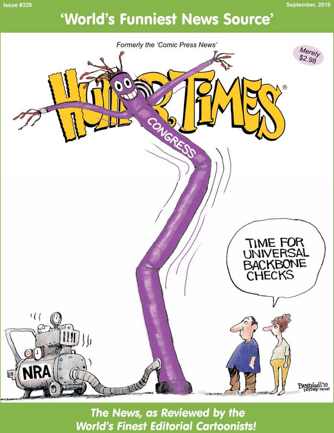 Humor-Times September 01, 2019 Issue Cover