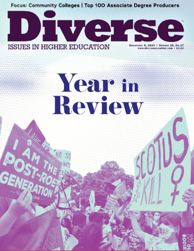 Diverse-Issues-In-Higher-Education December 08, 2022 Issue Cover