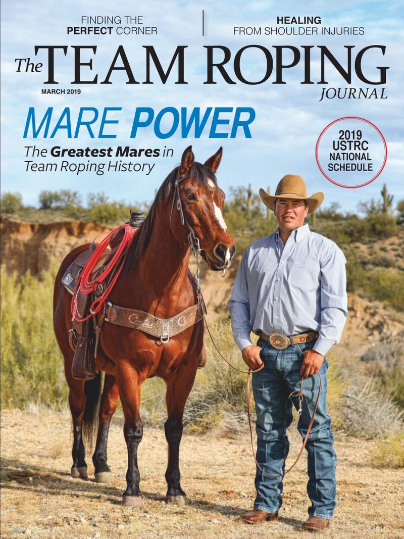 The-Team-Roping-Journal March 01, 2019 Issue Cover