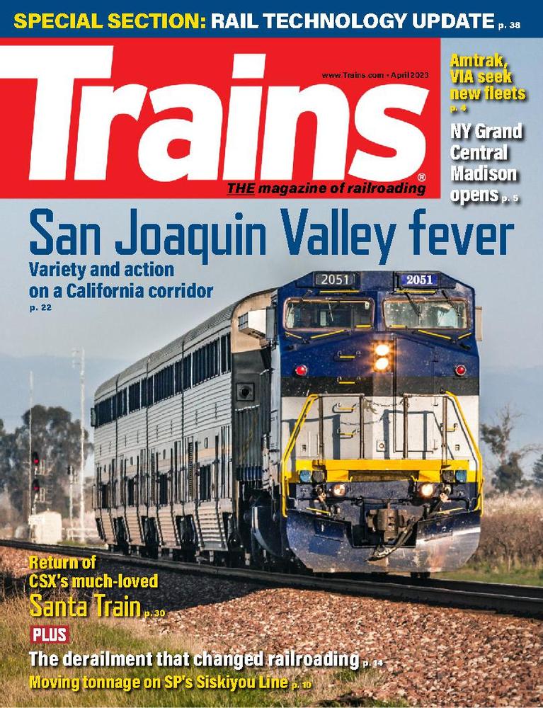 Trains April 01, 2023 Issue Cover
