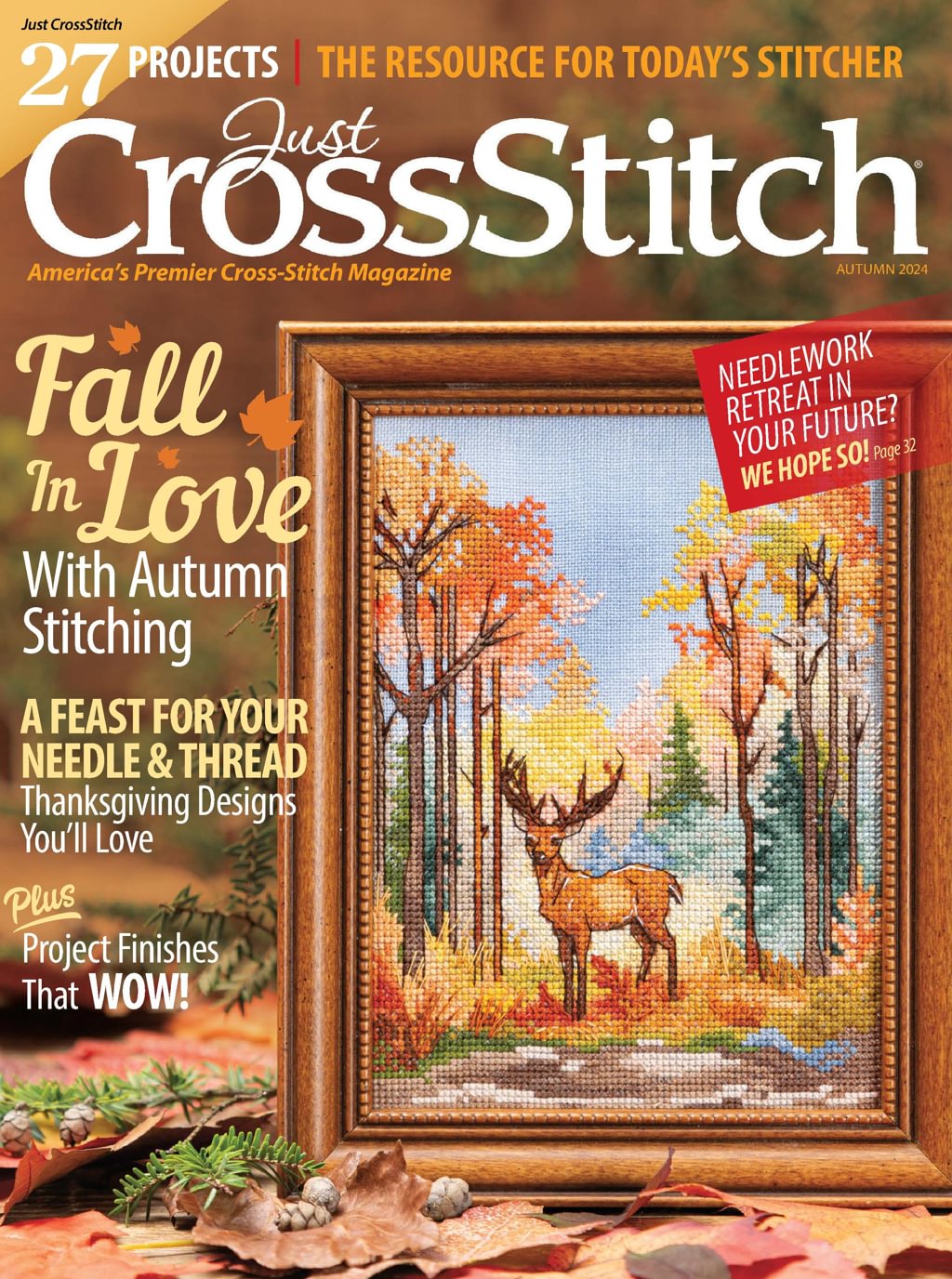 Just-CrossStitch September 01, 2024 Issue Cover