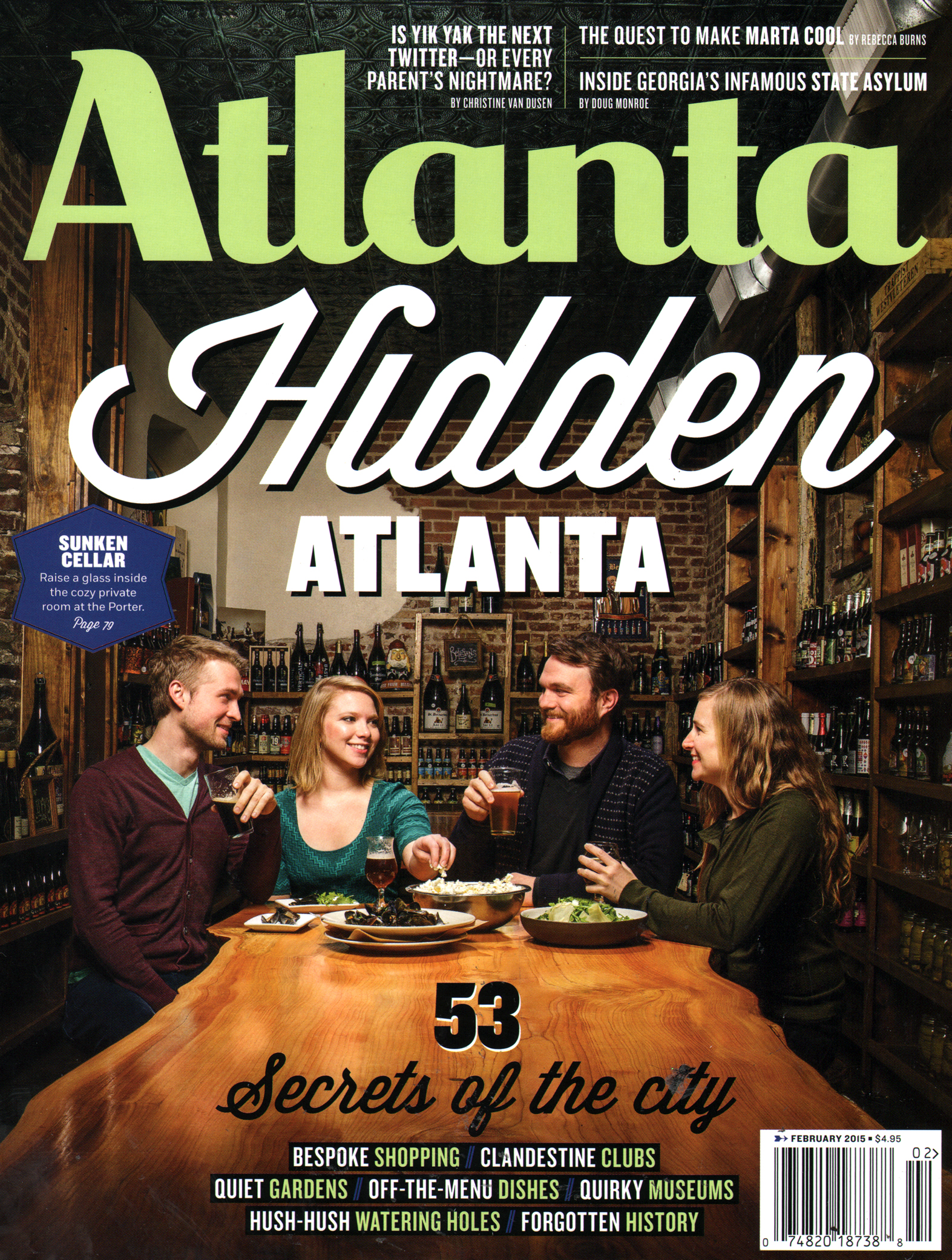 Atlanta-Magazine February 01, 2015 Issue Cover
