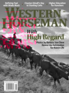 Western-Horseman January 01, 2020 Issue Cover
