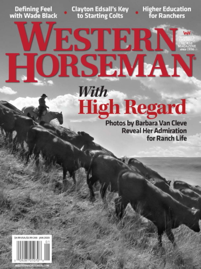 Western Horseman January 01, 2020 Issue Cover
