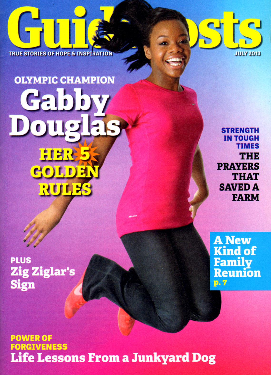 Guideposts July 01, 2013 Issue Cover