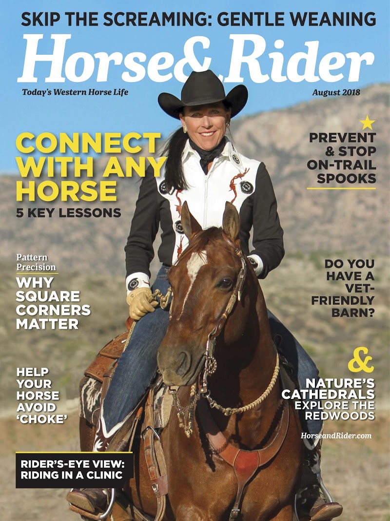 Horse-and-Rider August 01, 2018 Issue Cover