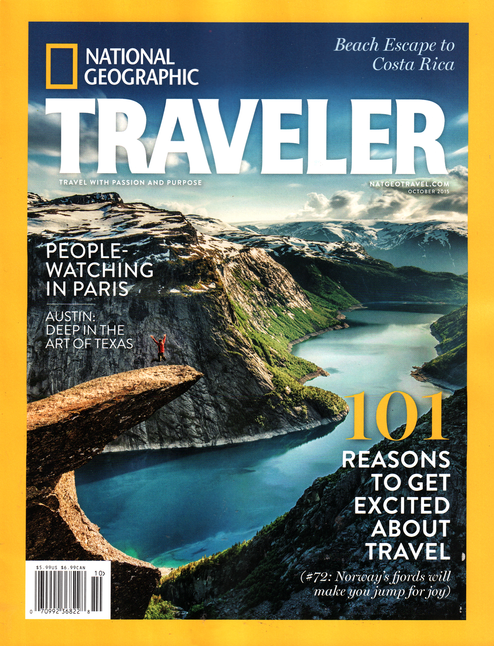 National-Geographic-Traveler October 01, 2015 Issue Cover