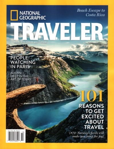 National Geographic Traveler October 01, 2015 Issue Cover
