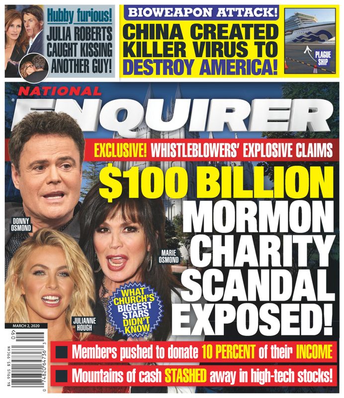 National-Enquirer March 02, 2020 Issue Cover