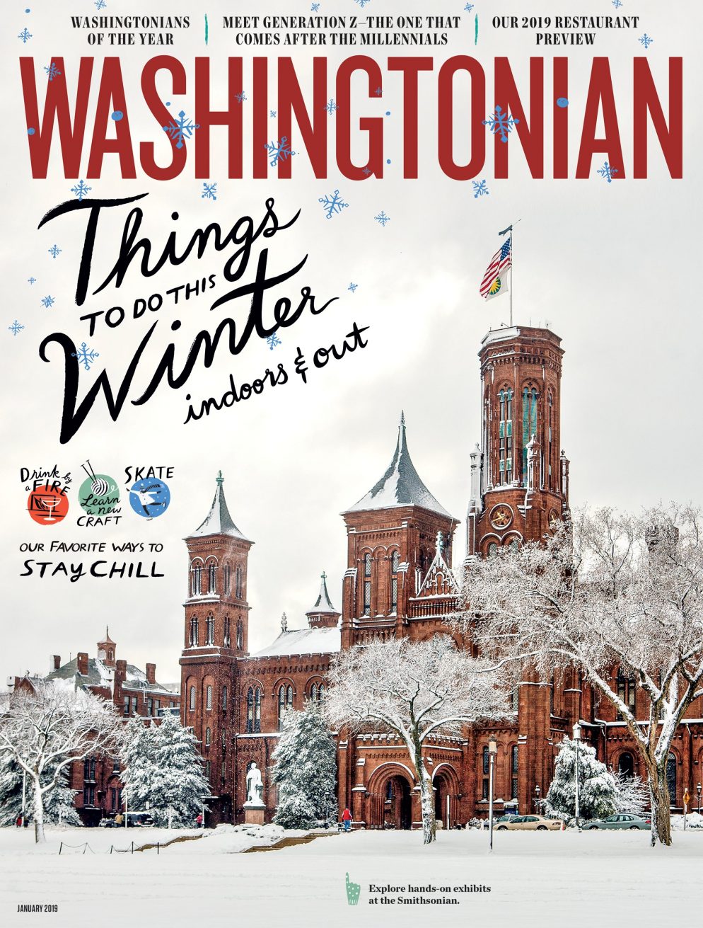 Washingtonian January 01, 2019 Issue Cover