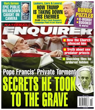 National Enquirer May 12, 2025 Issue Cover