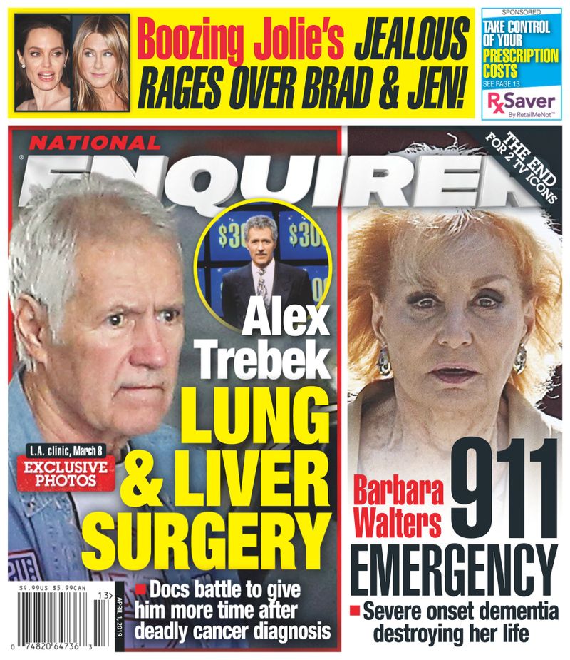 National-Enquirer April 01, 2019 Issue Cover