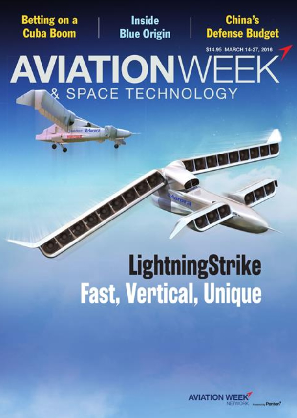 Aviation-Week-and-Space-Technology May 14, 2016 Issue Cover