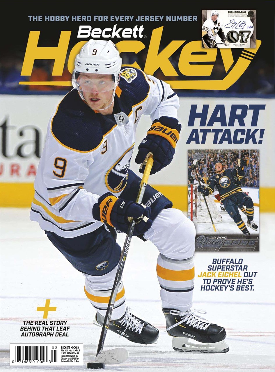 Beckett-Hockey March 01, 2020 Issue Cover