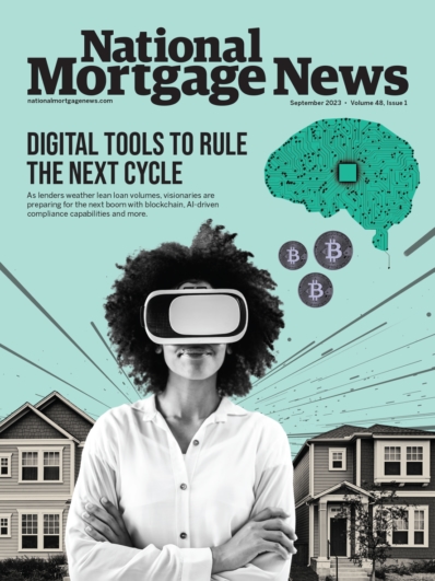 National Mortgage News September 01, 2023 Issue Cover