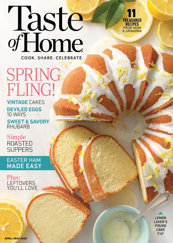 taste-of-home April 01, 2020 Issue Cover