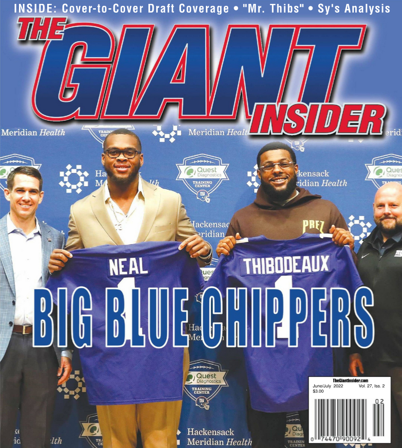 Giants-Insider June 01, 2022 Issue Cover