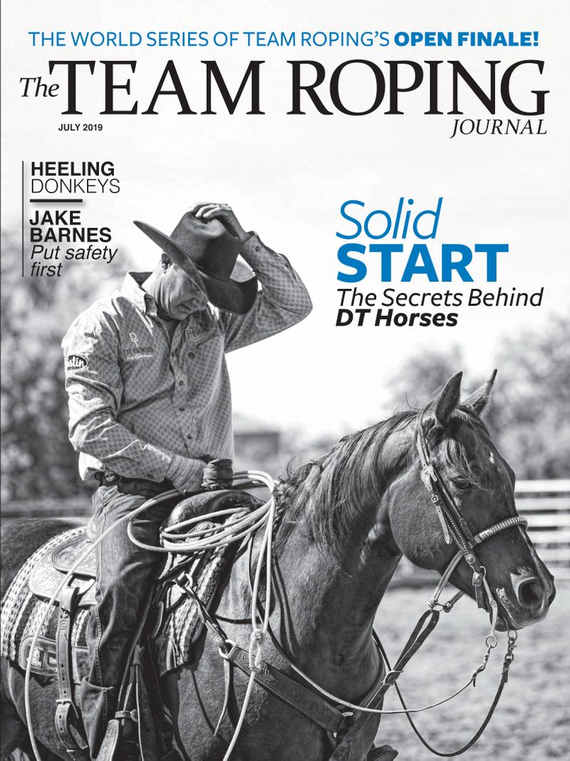 The-Team-Roping-Journal July 01, 2019 Issue Cover