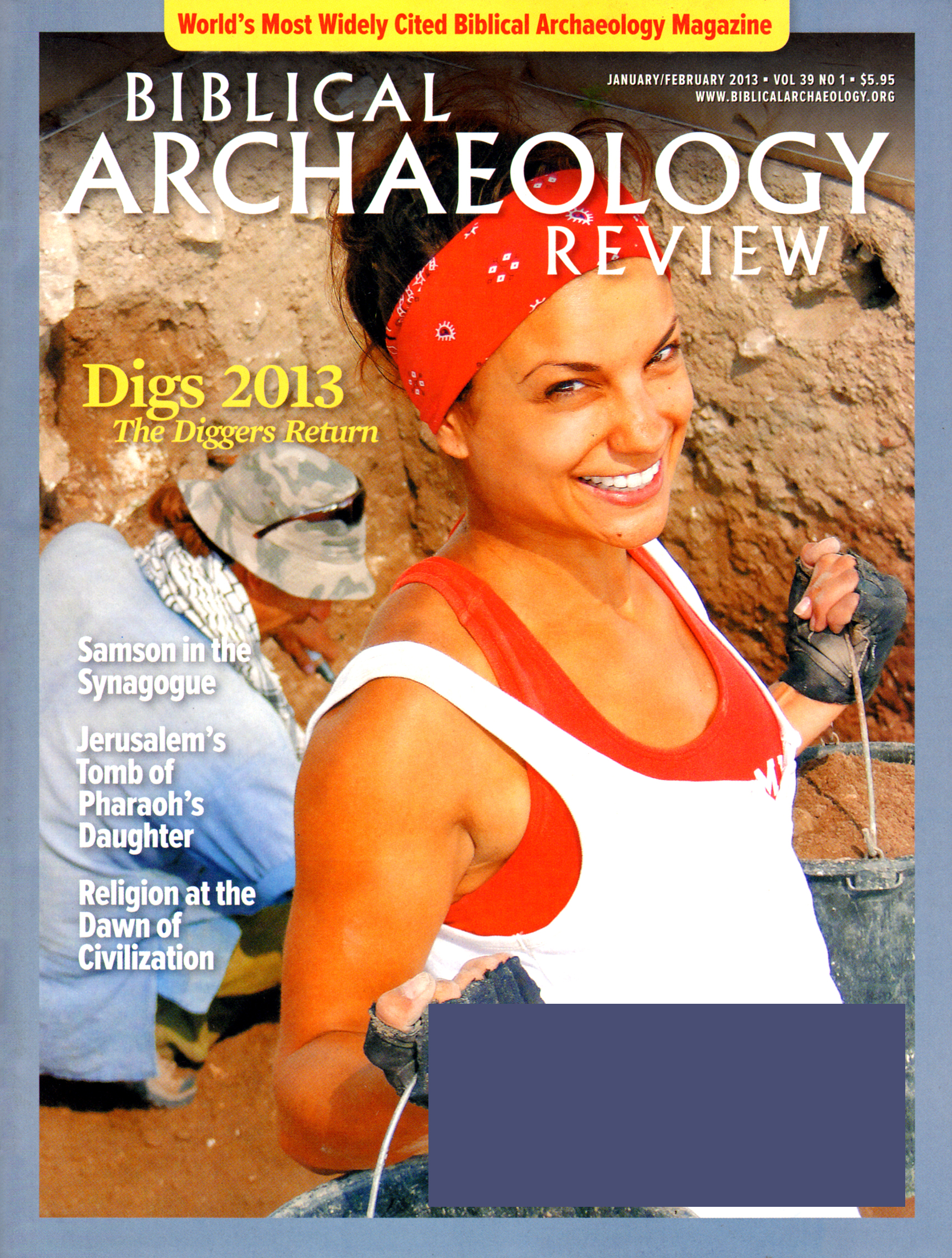 Biblical-Archaeology-Review January 01, 2013 Issue Cover